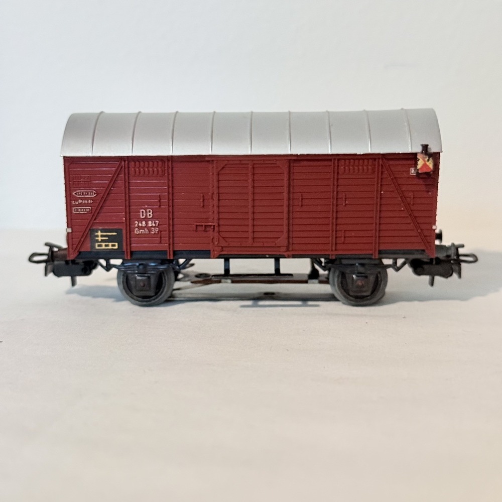Marklin HO 4506 Closed Goods Van DB 248847 Tail Lights Vintage 1959-63